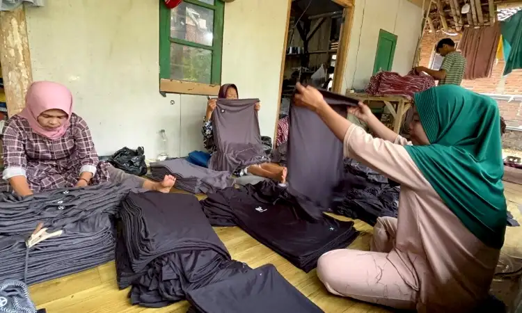 Dua Desa di Banjarnegara Jadi Sentra Kaus untuk Tanah Abang dan Malaysia